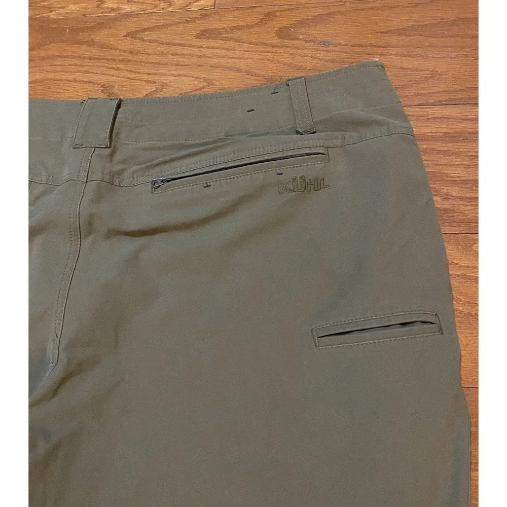 Kuhl Resistor Chino 40x36 Pants Men Hiking Outdoor Stretch Trouser Green
